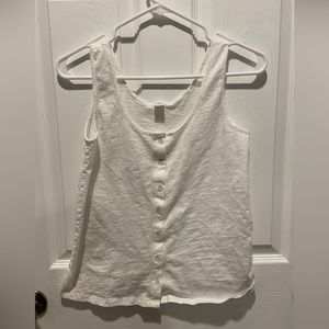 White tank top